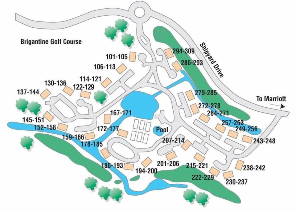 Evian Property Map