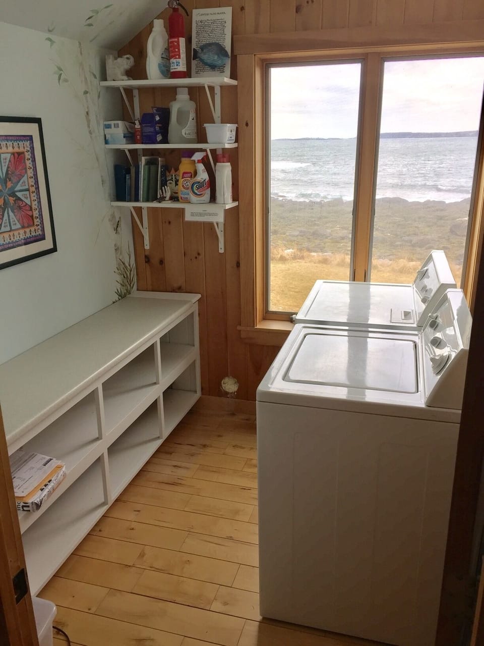 Laundry Room with a view