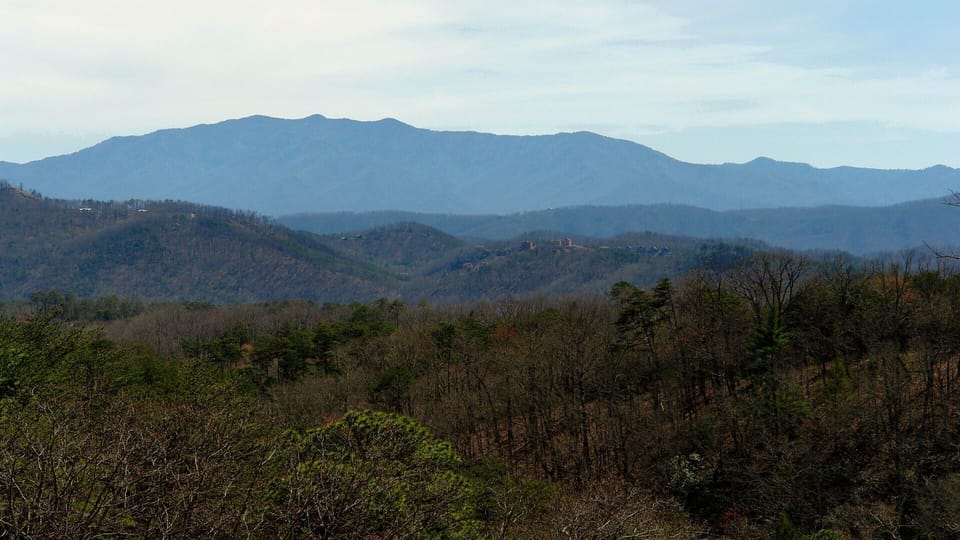 View of Mount Le Conte.