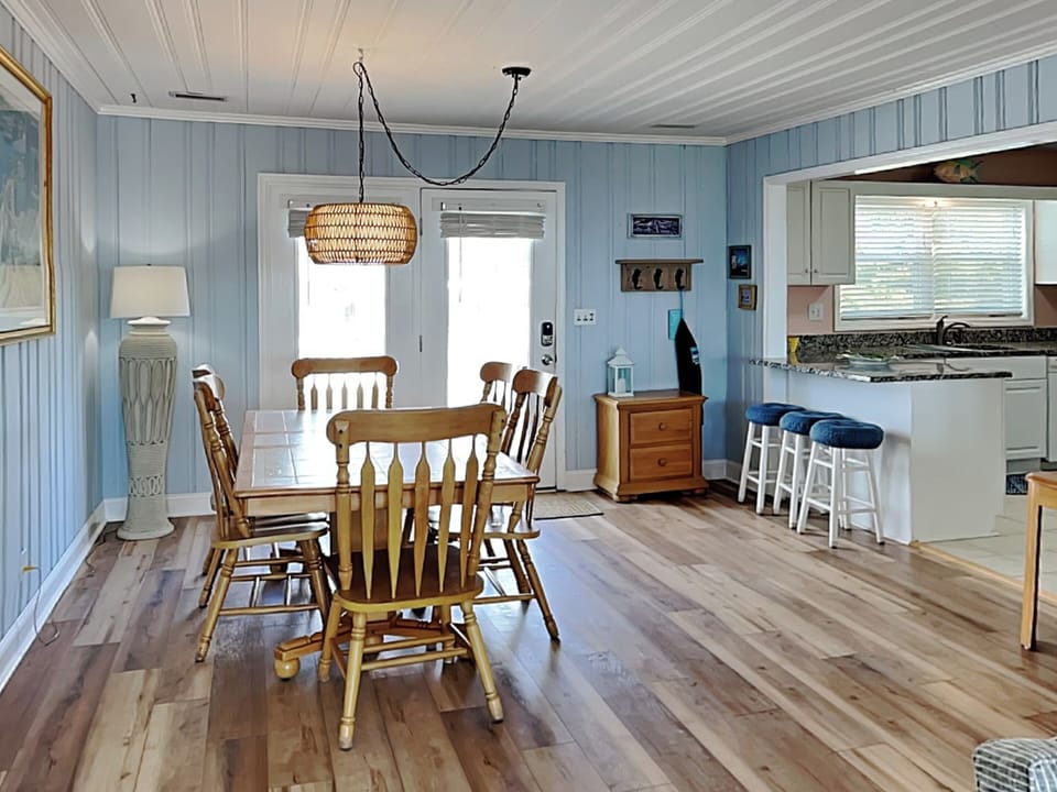 Dining and Kitchen with Breakfast Bar