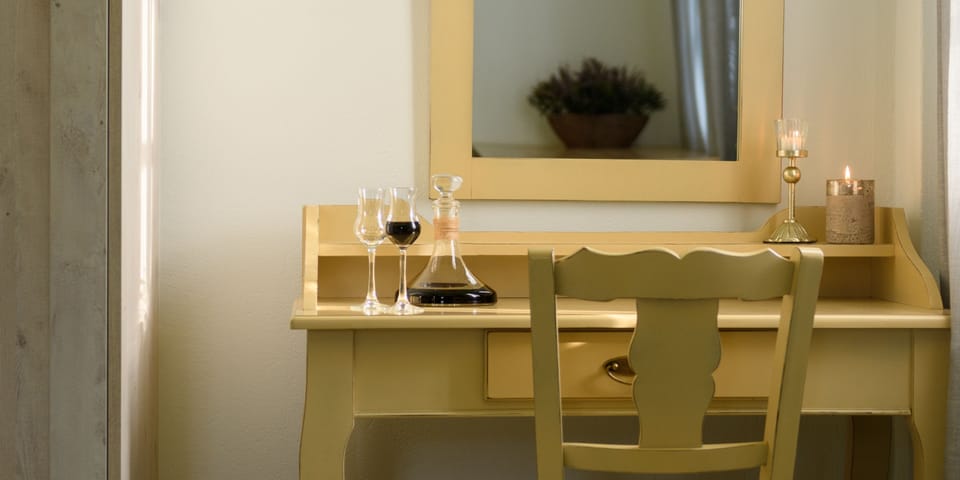 Superior Double Room (Upper Floor) | In-room safe, individually decorated, desk, iron/ironing board