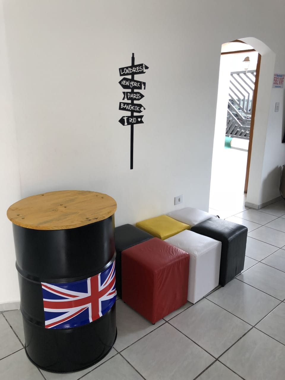 Lobby sitting area