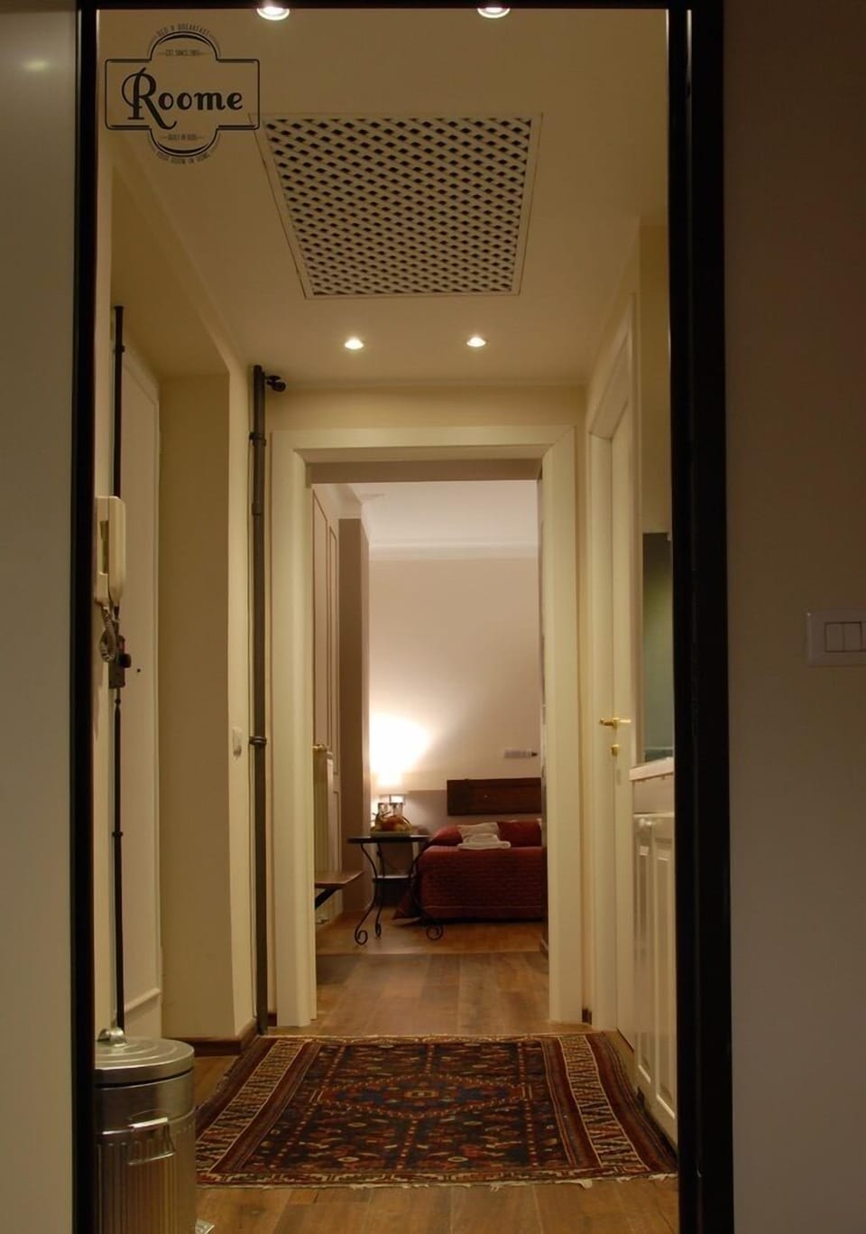 Interior entrance