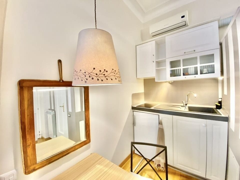 Double or Twin Room | Private kitchen | Full-size fridge, microwave, stovetop, espresso maker