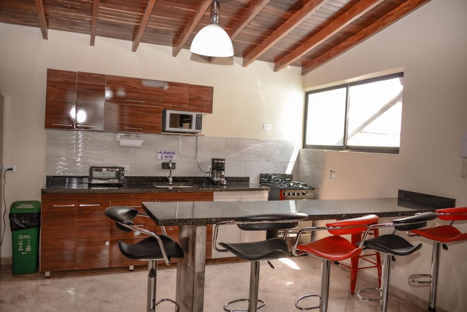 Apartment, 5 Bedrooms (501) | Private kitchen | Full-size fridge, microwave, oven, stovetop