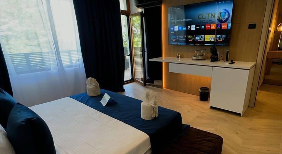 Deluxe Double Room | 1 bedroom, premium bedding, minibar, individually furnished