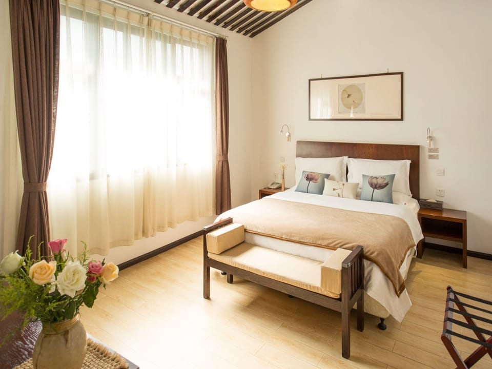 Comfort Double Room | Premium bedding, memory foam beds, in-room safe, desk