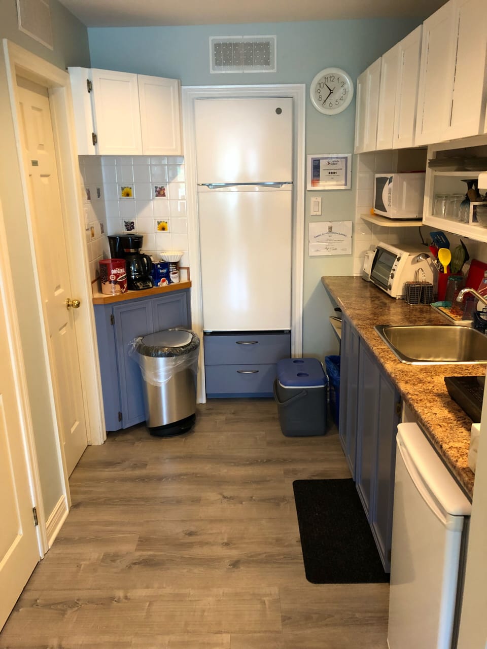 Our new fridge/freezer.