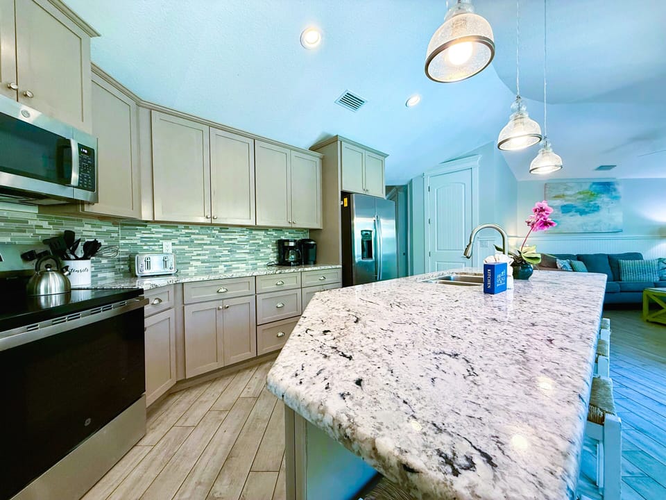 Bright Open Kitchen