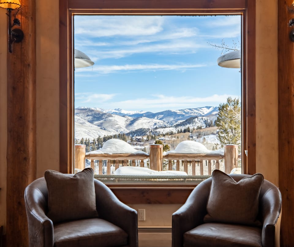 Tough view to beat.

