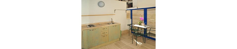 Deluxe Double or Twin Room, Kitchenette | Private kitchen | Stovetop, cookware/dishes/utensils