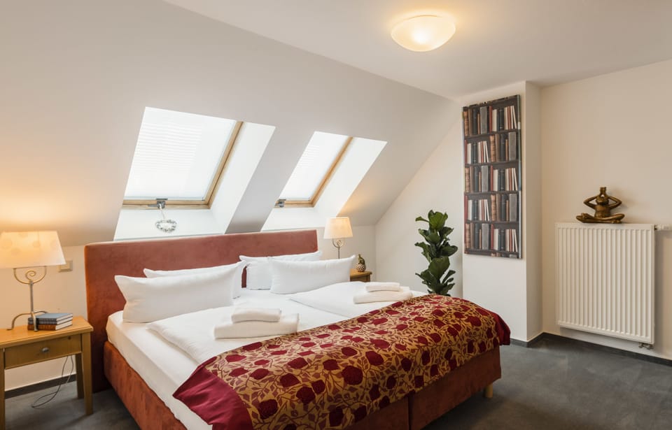 Individually decorated, individually furnished, desk, bed sheets