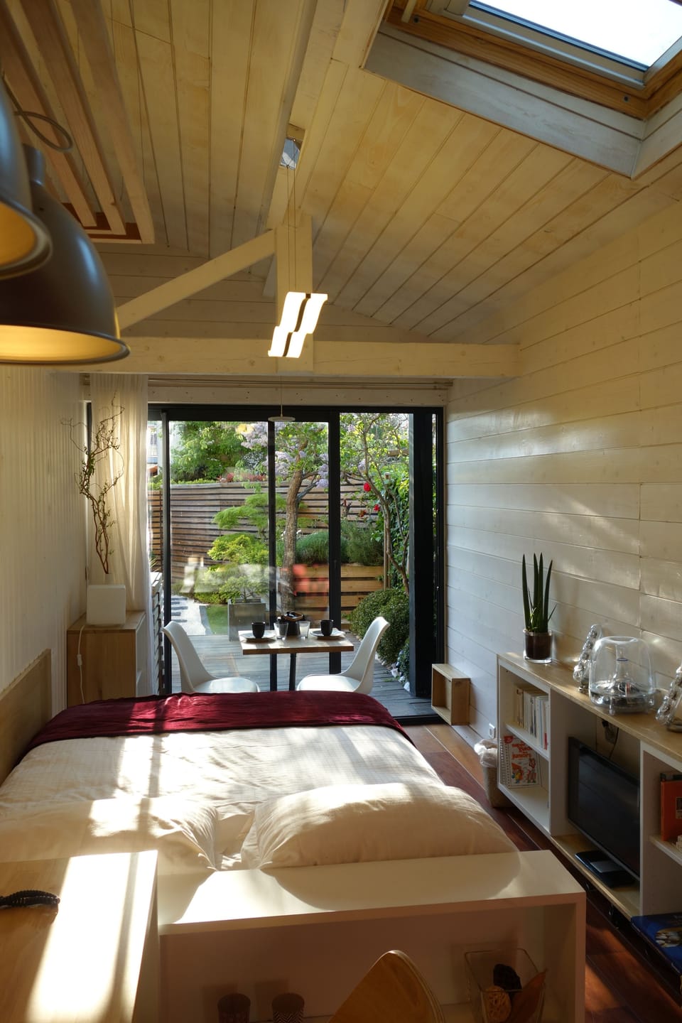 Design Studio, Sauna, Pool View | 1 bedroom, premium bedding, minibar, desk