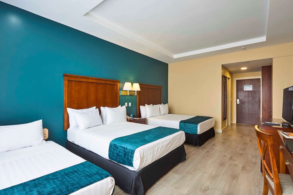 In-room safe, desk, blackout drapes, iron/ironing board