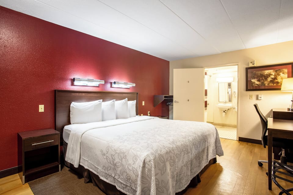 In-room safe, blackout drapes, cribs (free), WiFi (free)