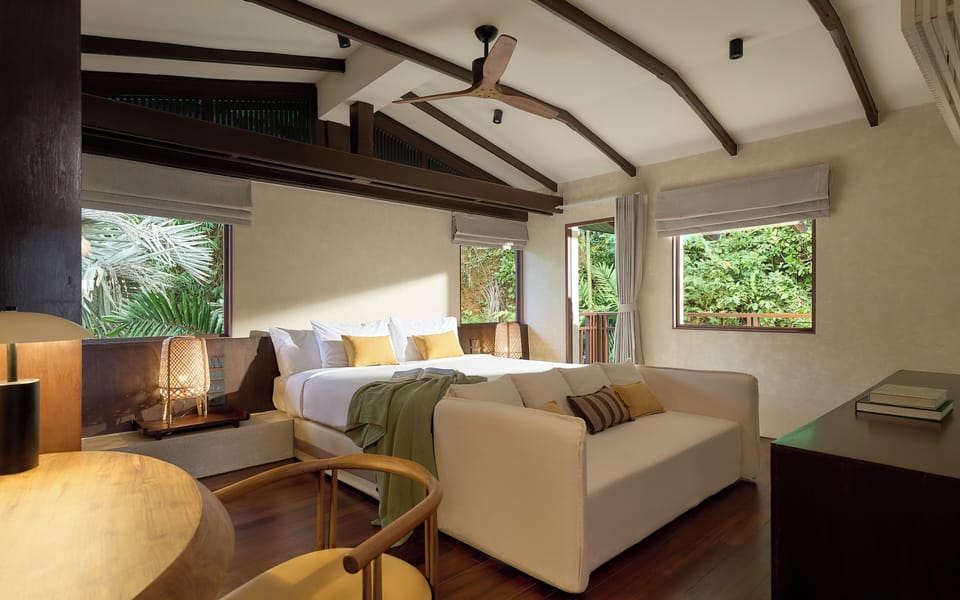 Grand Villa, 4 Bedrooms, Private Pool, Beachfront (Lux) | Premium bedding, minibar, in-room safe, desk