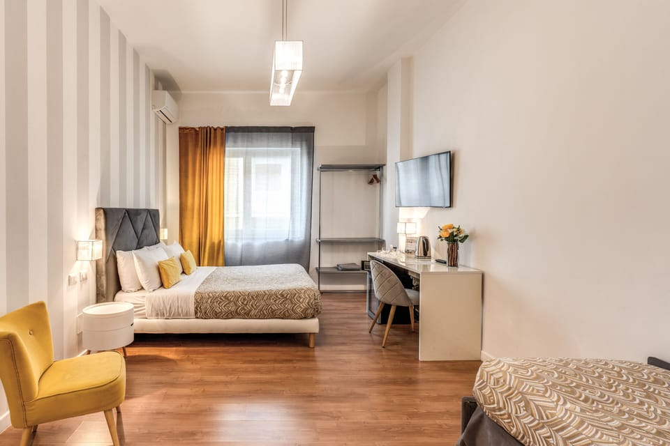 Junior Suite, 1 Bedroom, Ensuite, Partial Sea View | Premium bedding, down comforters, minibar, in-room safe
