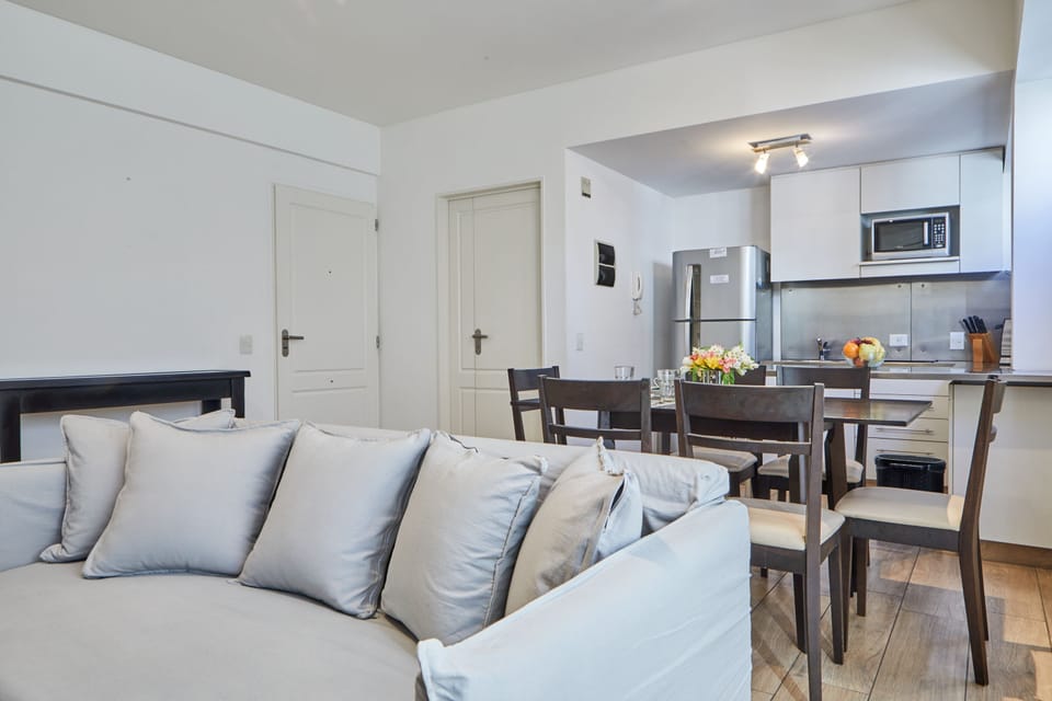 Apartment, 2 Bedrooms | Living area | 40-inch Smart TV with cable channels, TV