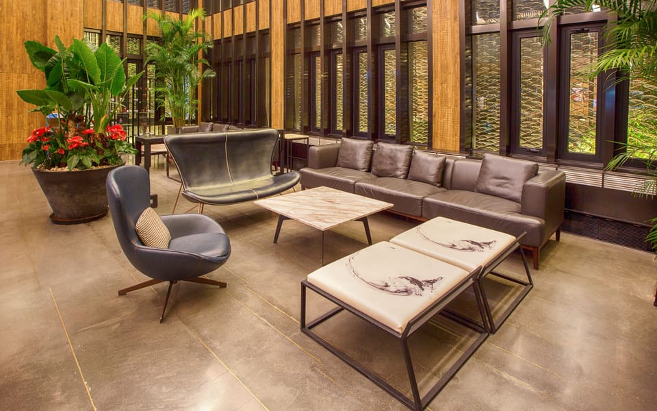Lobby sitting area
