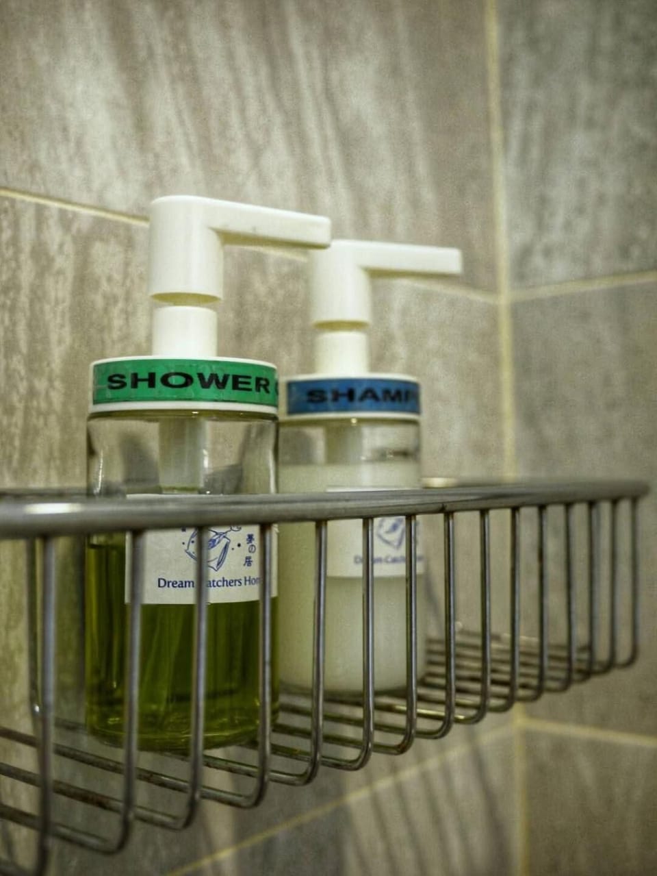 Shower, free toiletries, hair dryer, slippers