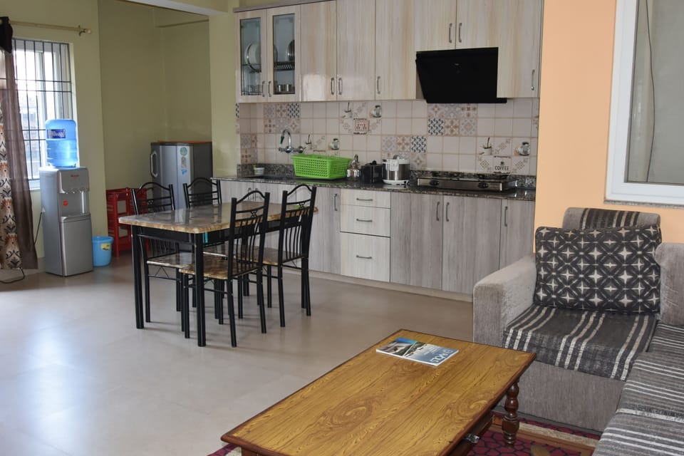 Comfort Apartment, Multiple Beds, Non Smoking, Ground Floor | Private kitchen | Rice cooker