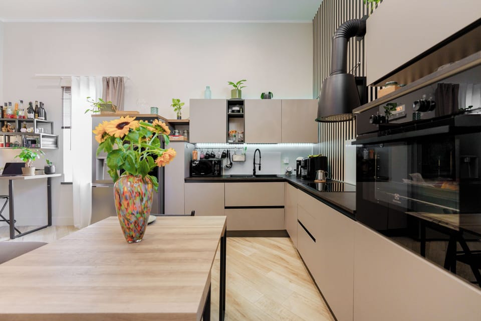Superior Loft, 1 Bedroom | Private kitchen | Coffee/tea maker, electric kettle, cleaning supplies