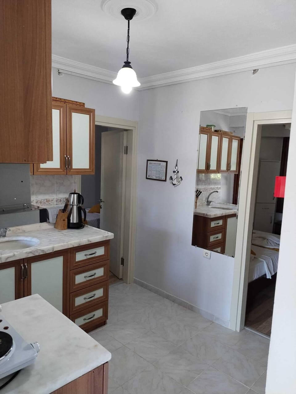 Apartment, 3 Bedrooms | Private kitchen | Fridge, stovetop, cookware/dishes/utensils
