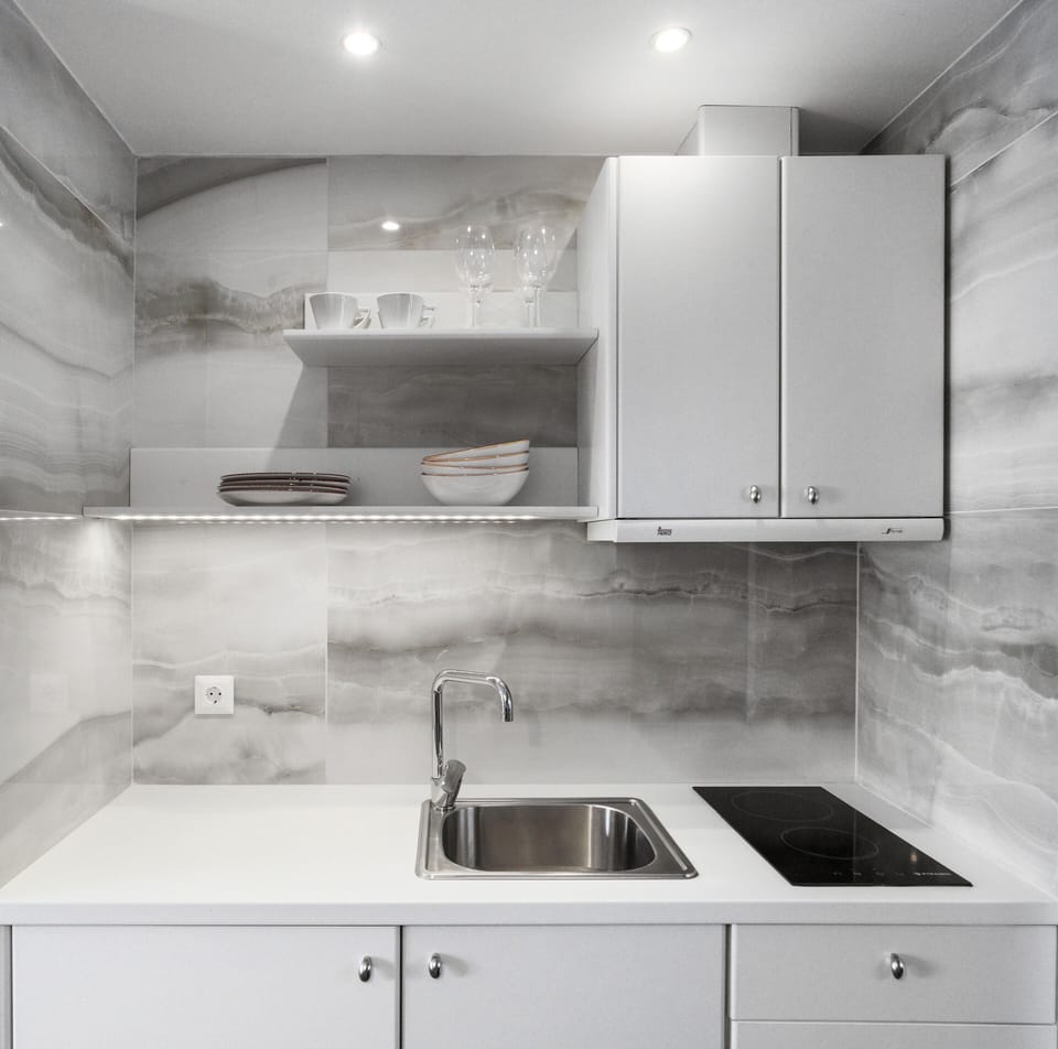 Family Suite | Private kitchen | Full-size fridge, espresso maker, electric kettle