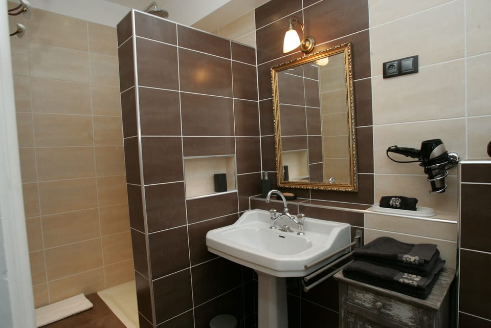 City Suite (Suite Eberhardine) | Bathroom shower