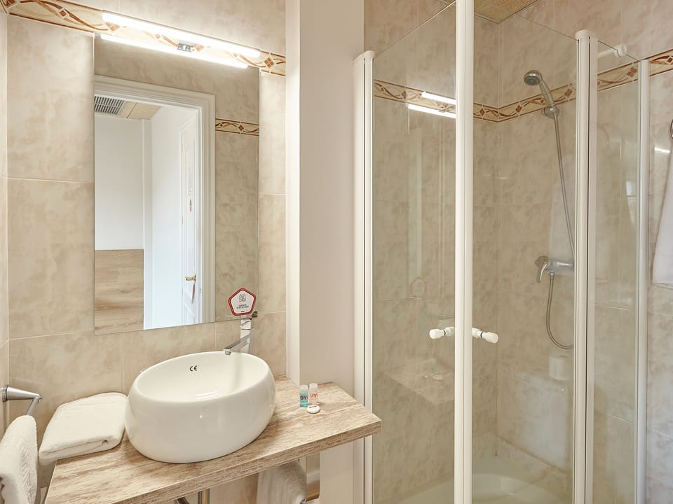 Single Room | Bathroom | Shower, free toiletries, towels