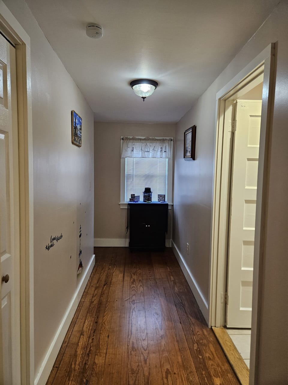 downstairs bathroom to the right
