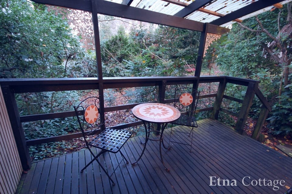 Private verandah.