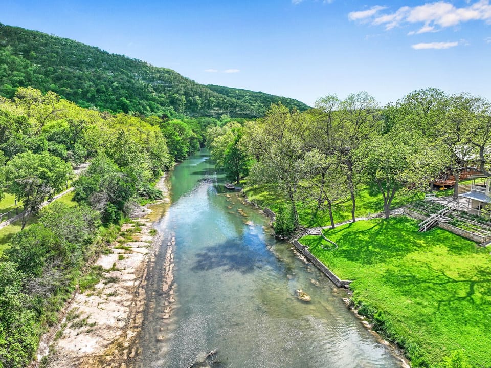 A perfect spot to float the Guadalupe!