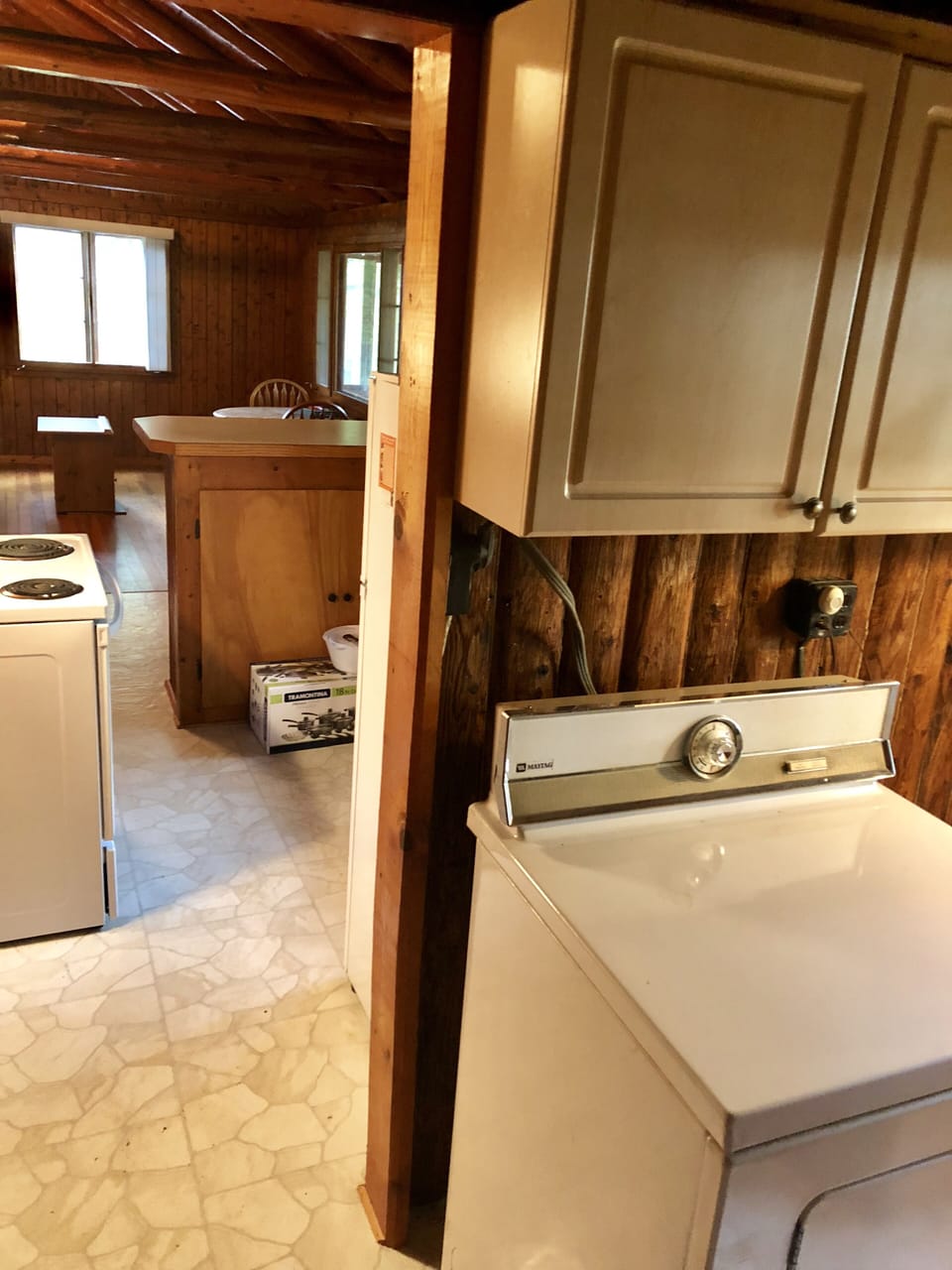 Complete with washer and dryer 