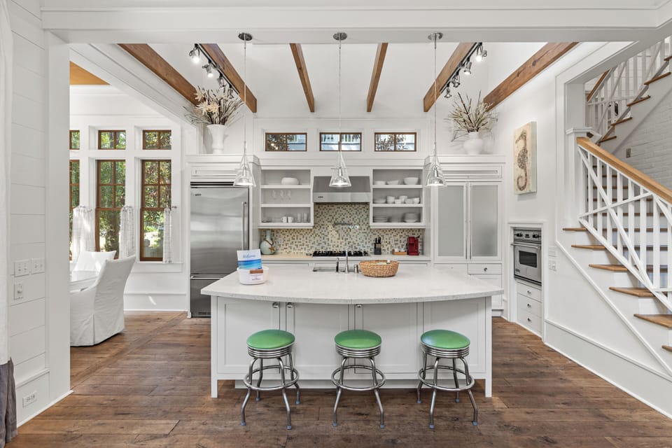 1st Floor Open Concept Kitchen & Dining