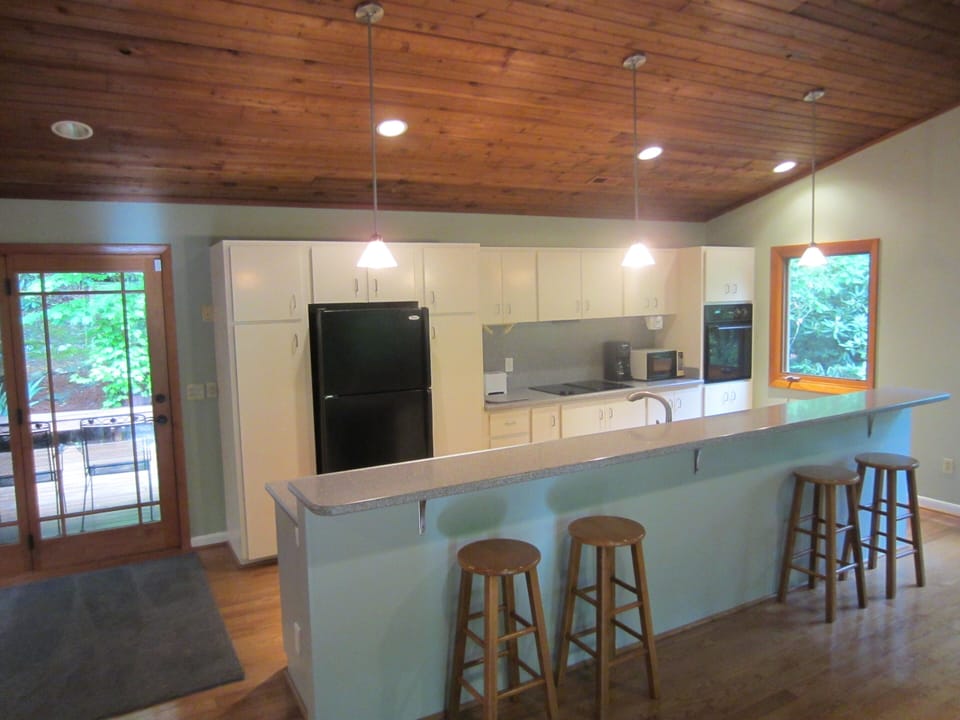 Kitchen with necessary items for cooking a delicious meal!