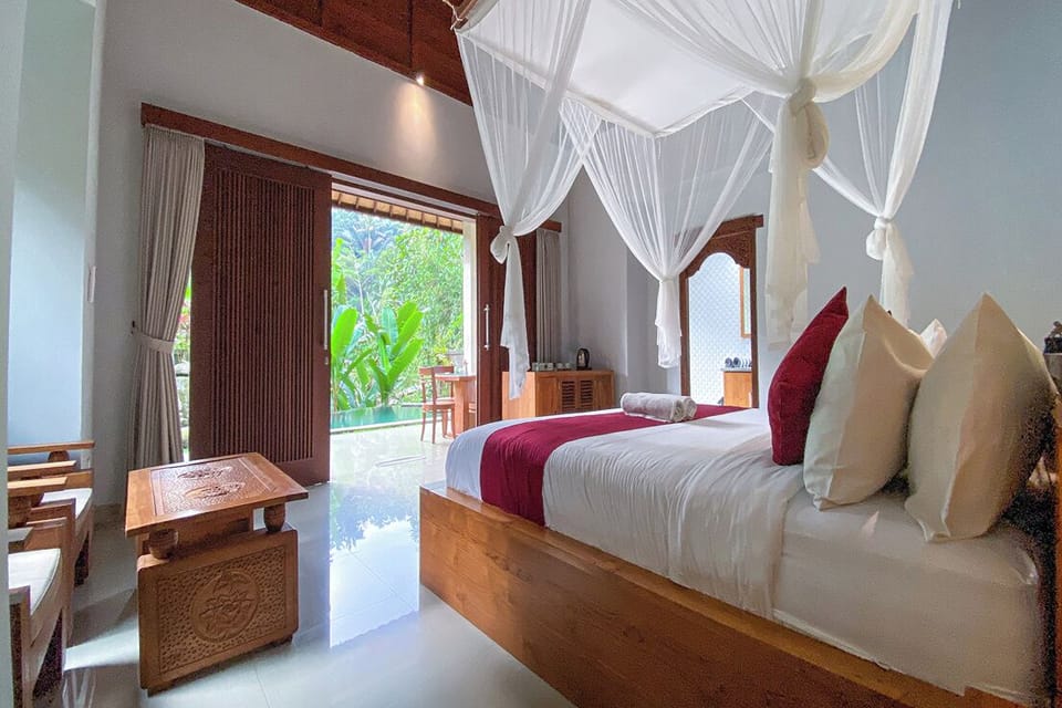Villa, Private Pool | 1 bedroom, desk, free WiFi, bed sheets