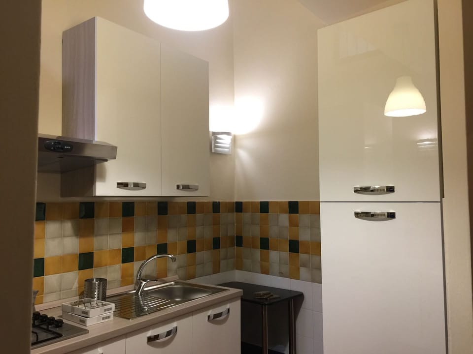 Basic Apartment, 3 Bedrooms | Private kitchen | Fridge, microwave, oven, stovetop