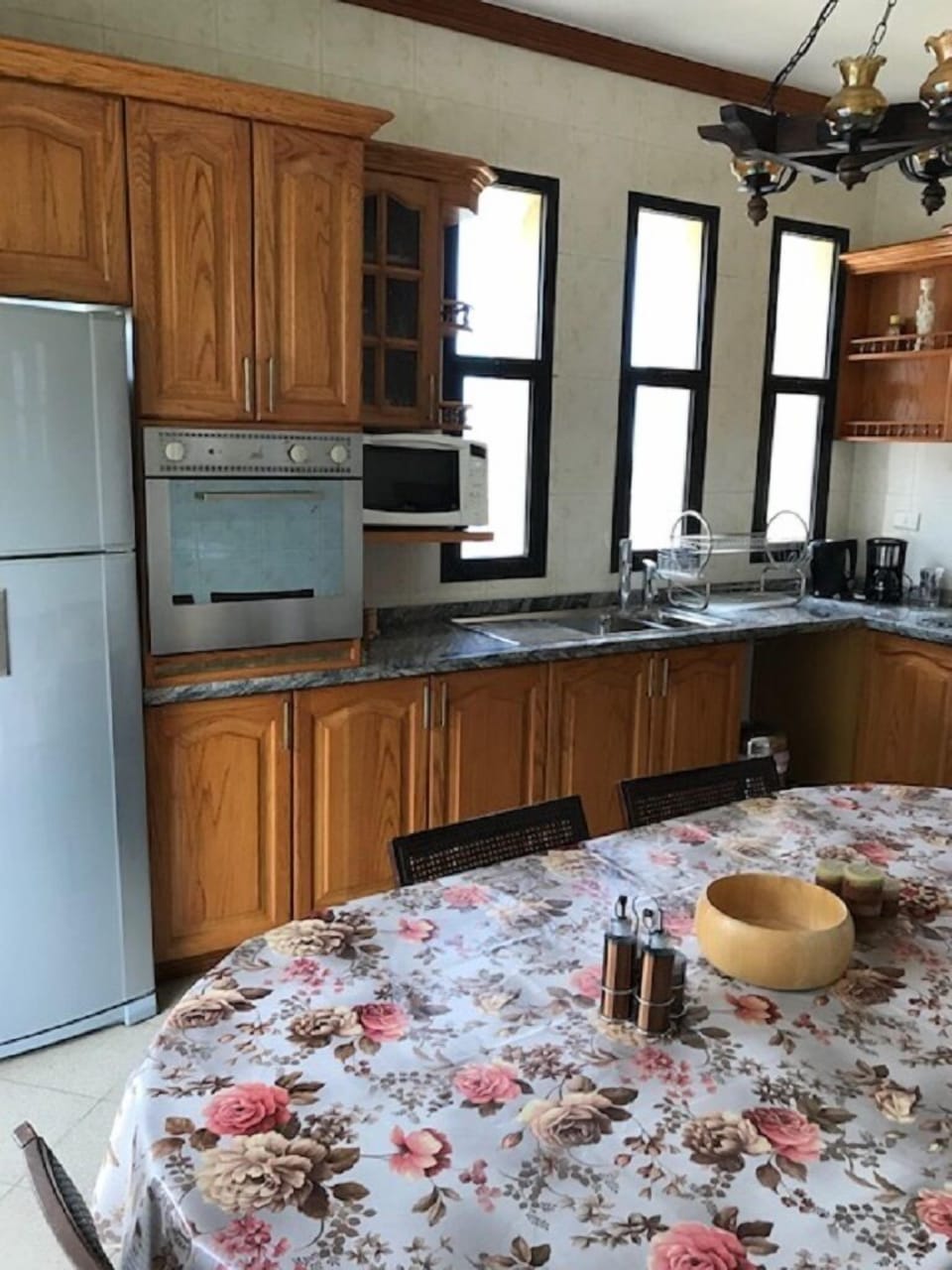 Deluxe Apartment, 3 Bedrooms, Sea View | Private kitchen | Fridge, microwave, cookware/dishes/utensils