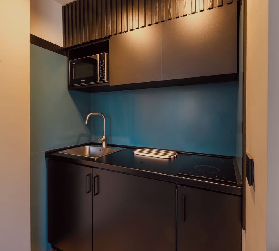 Apartment, Sea View | Private kitchen | Espresso maker, coffee/tea maker, electric kettle