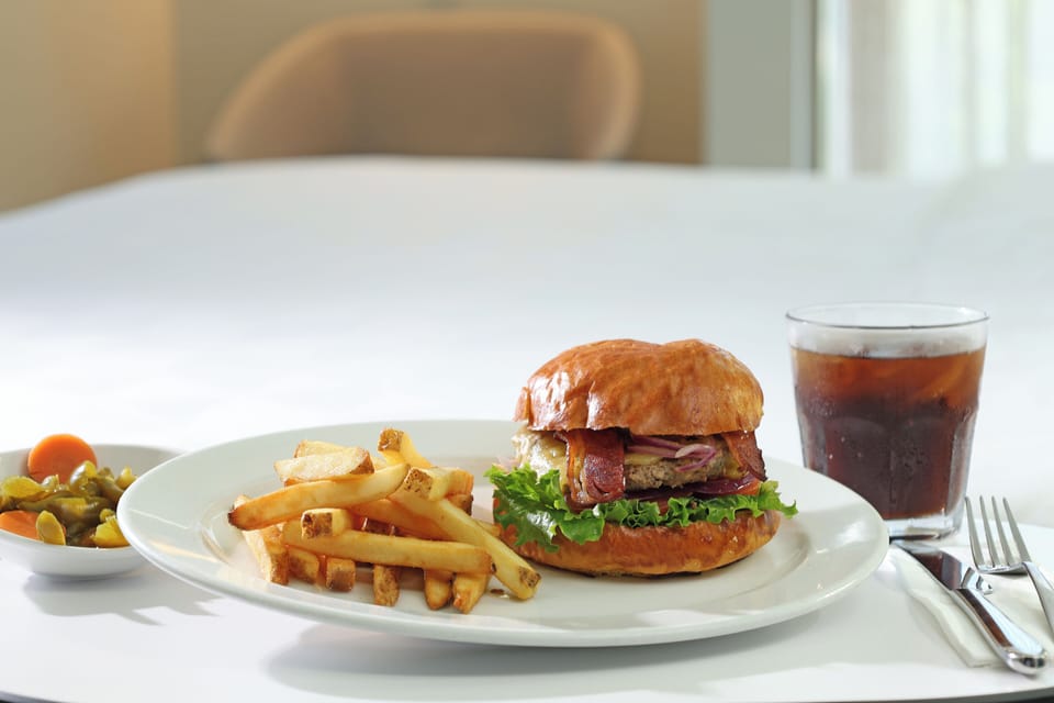 Daily cooked-to-order breakfast for a fee