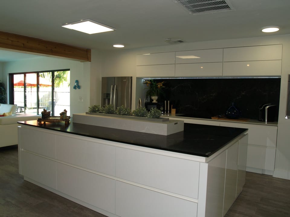Custom German Cabinetry.