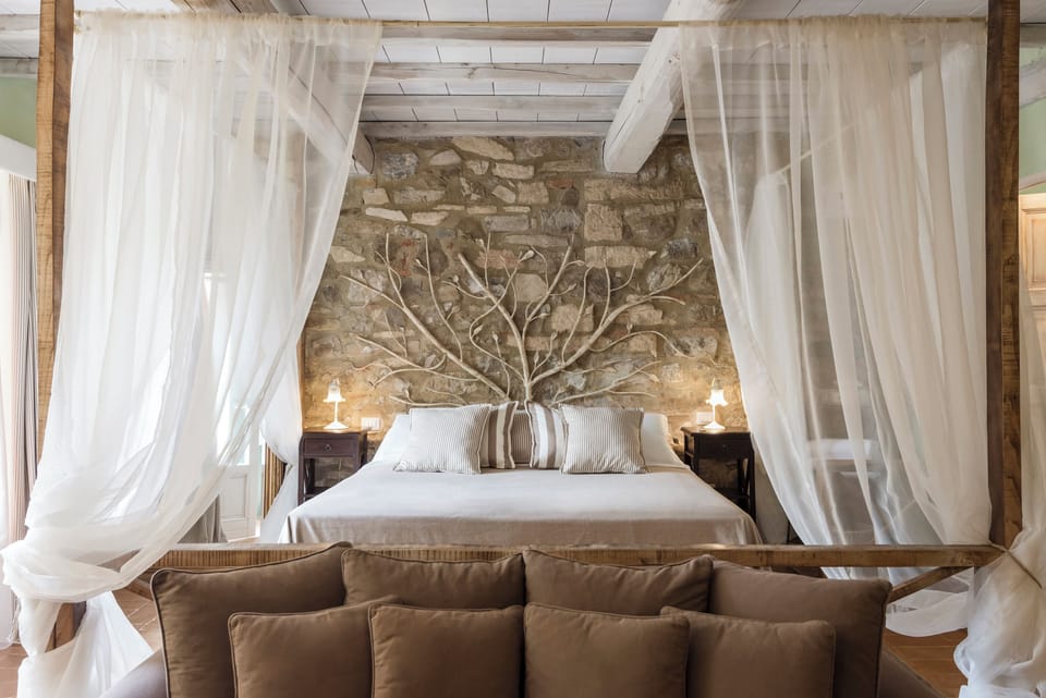 Frette Italian sheets, premium bedding, down comforters, pillowtop beds