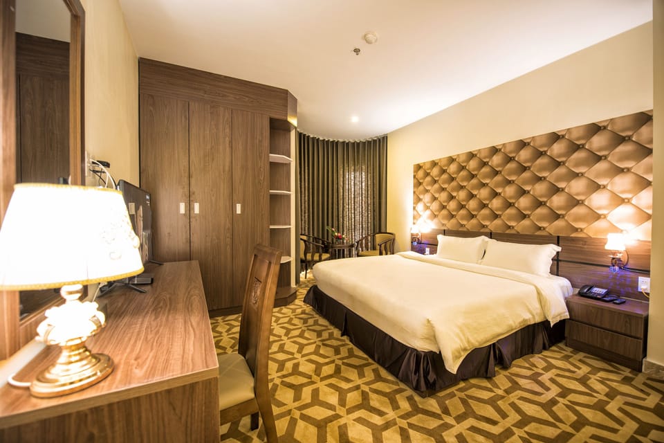 Minibar, in-room safe, desk, laptop workspace