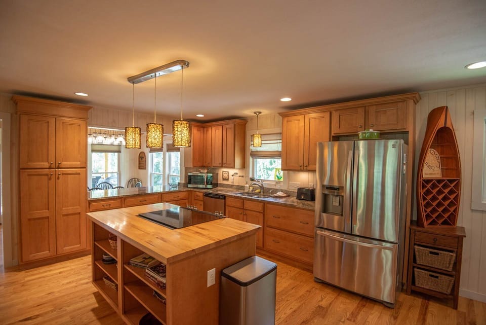 Fully-equipped kitchen...