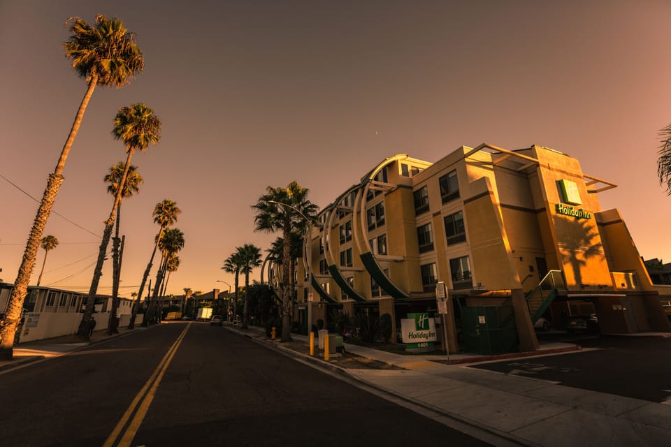 Front of property - evening/night