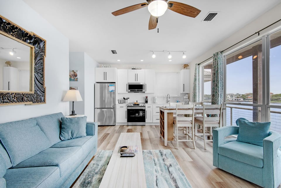 Spacious and open