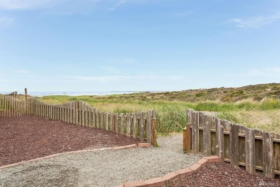 Easy access and yards from the beach