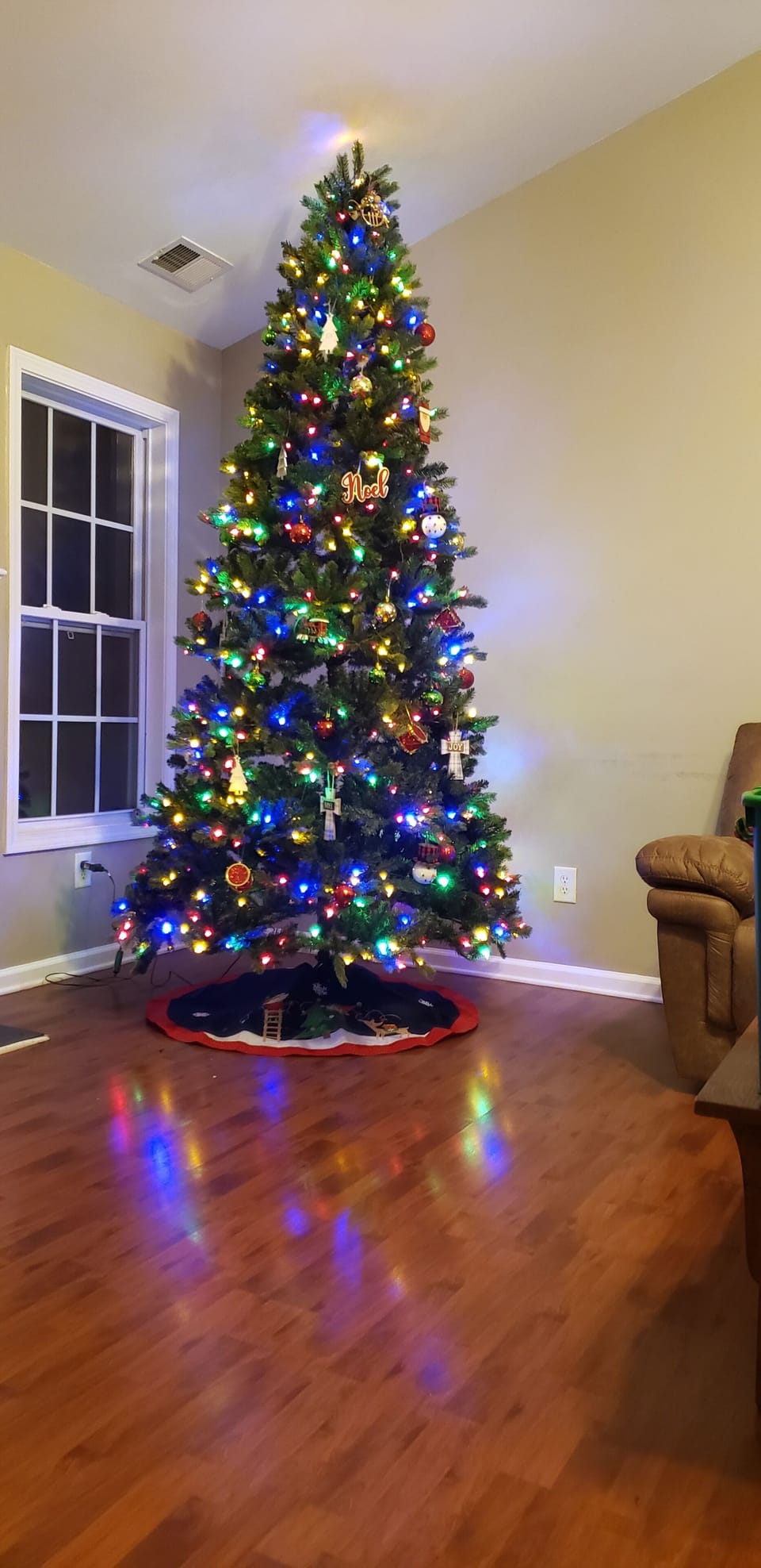 Christmas decorations Dec 1 to Jan 1st