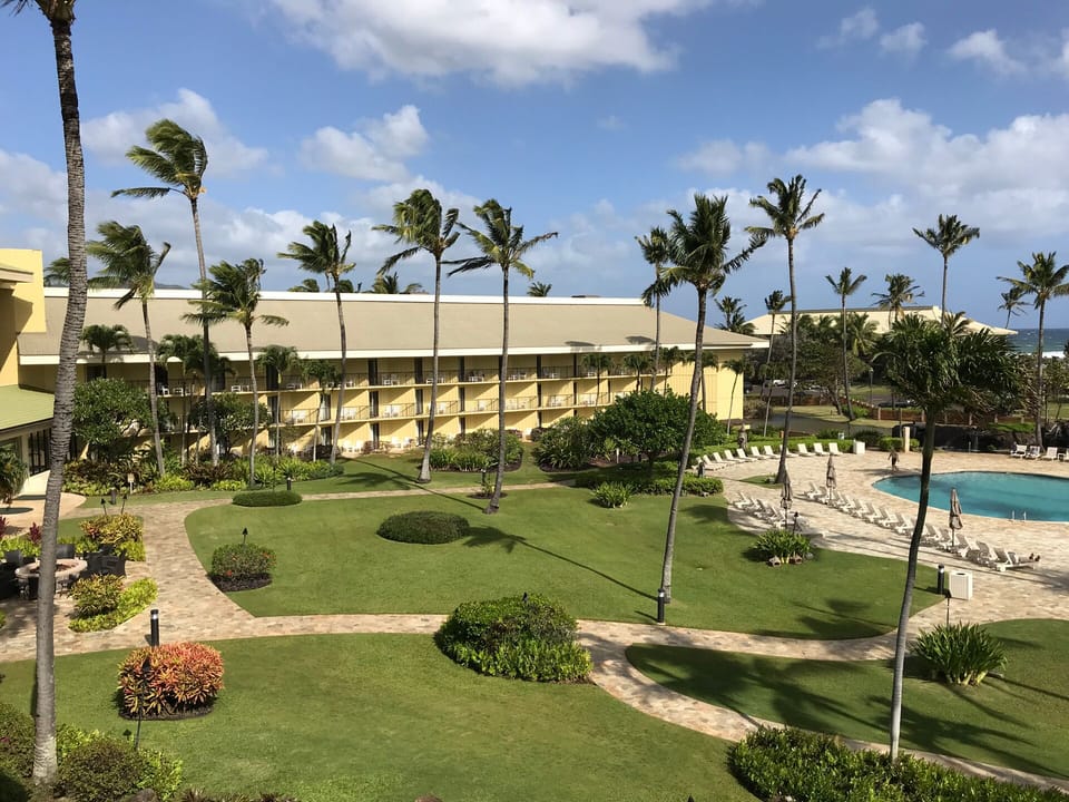 View from Lanai looking left.